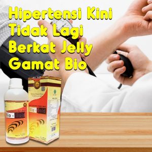 Hipertensi Tidak Lagi Berkat Jelly Gamat Bio Gold