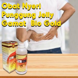 Obat Nyeri Punggung Jelly Gamat Bio Gold