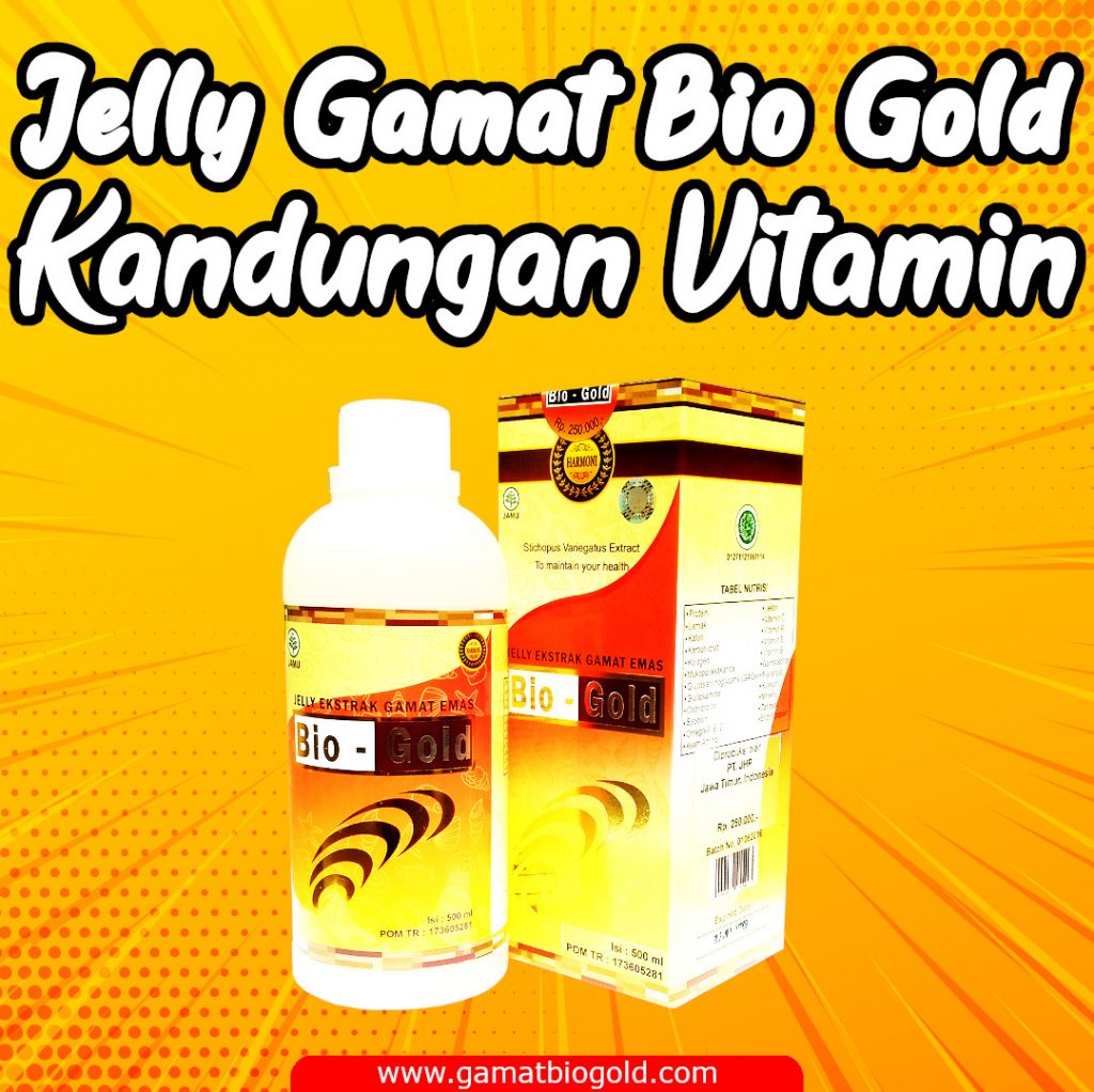 Kandungan Protein Jelly Gamat Bio Gold